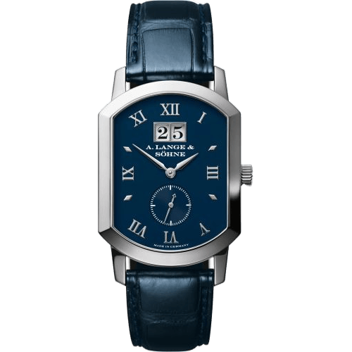 Grand Arkade Big Date White Gold / Blue
