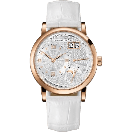 Kleine Lange 1 Moonphase Pink Gold / Silver