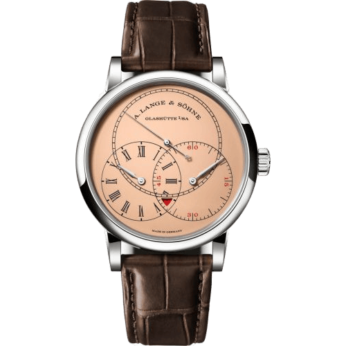 Richard Lange Jumping Seconds White Gold / Pink