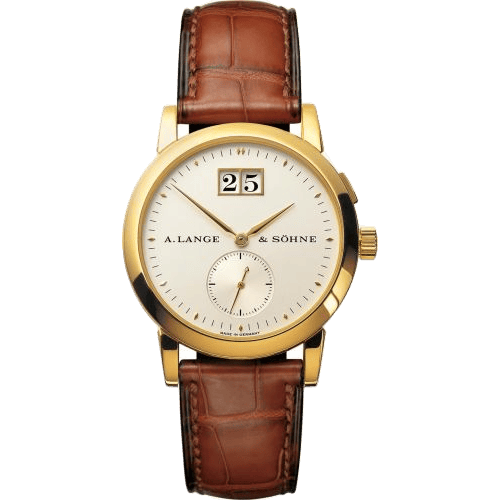 Saxonia Big Date Yellow Gold / Champagne