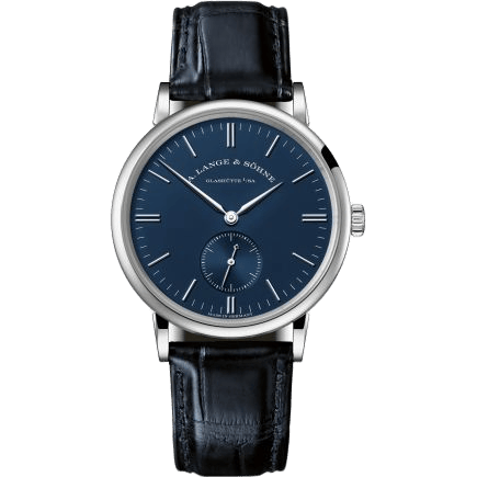 Saxonia 35 White Gold / Blue