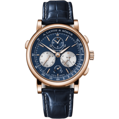 A. Lange & Söhne Triple Split Pink Gold / Blue 424.037