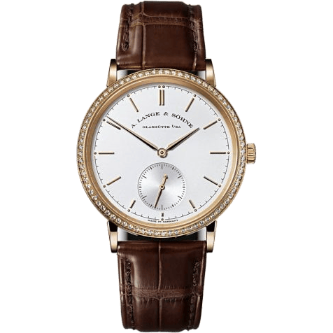 Saxonia Automatik Pink Gold / Diamond