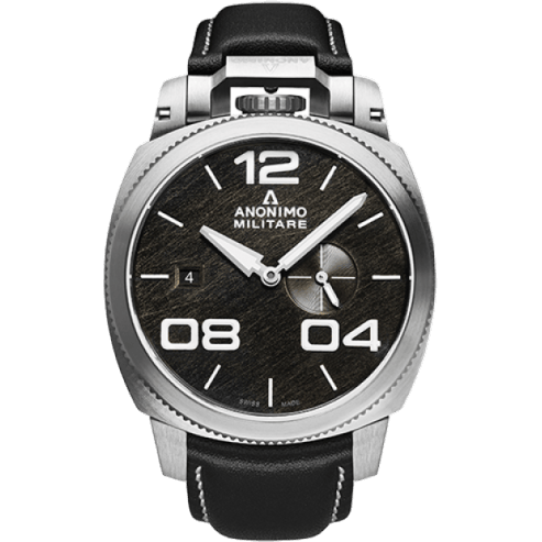 Anonimo Militare Automatic Stainless Steel / Black / Leather AM-1020.01.001.A01