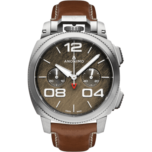 Anonimo Militare Chrono Stainless Steel / Bronze / Leather AM-1120.01.002.A02