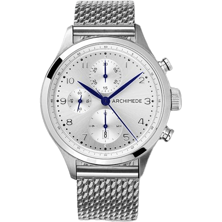 Klassik Chronograph Stainless Steel / Silver / Bracelet