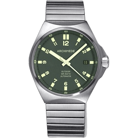 Archimede OutDoor 39 Protect Stainless Steel / Green / Fixolex ® UA8239F-A4.1-H