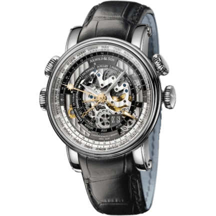 Arnold & Son Hornet World Timer Skeleton 1H6AS.O01A.C79F