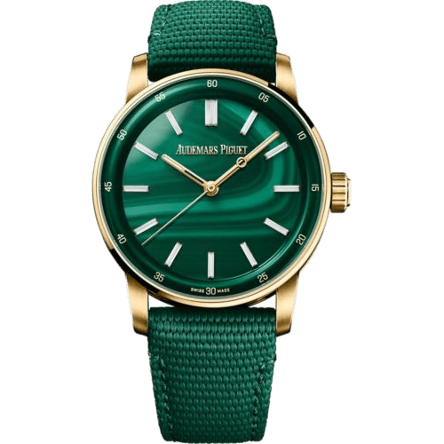 Audemars Piguet CODE 11.59 Automatic Yellow Gold / Malachite 15210BA.OO.A407KB.01