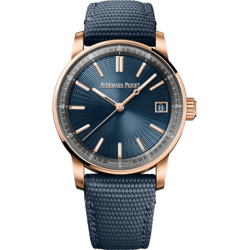 Audemars Piguet CODE 11.59 Automatic Pink Gold / Blue 15210OR.OO.A348KB.01