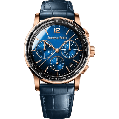 Audemars Piguet CODE 11.59 Chronograph Selfwinding Pink Gold / Blue 26393OR.OO.A028CR.01