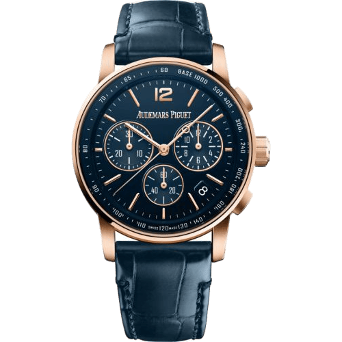 CODE 11.59 Chronograph Selfwinding Pink Gold / Blue