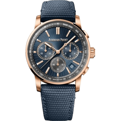 Audemars Piguet CODE 11.59 Chronograph Selfwinding Pink Gold / Blue 26393OR.OO.A348KB.01