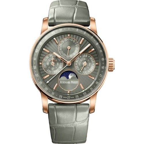 Audemars Piguet CODE 11.59 Perpetual Calendar 38 Red Gold / Green 26441OR.OO.D405CR.01