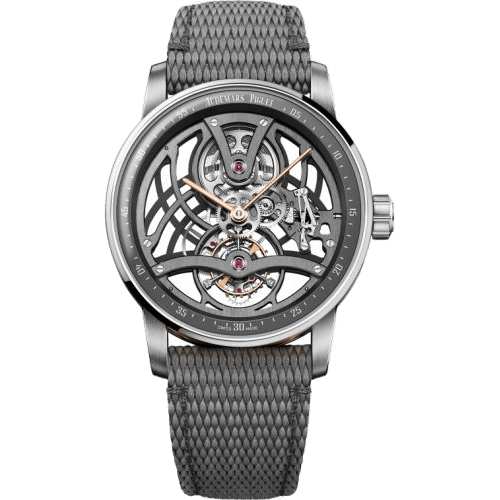CODE 11.59 Tourbillon Openworked White Gold / Pink Gold / Grey