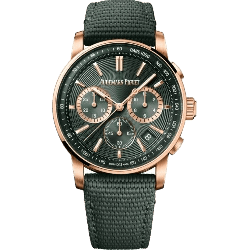 CODE 11.59 Chronograph Selfwinding Pink Gold / Green