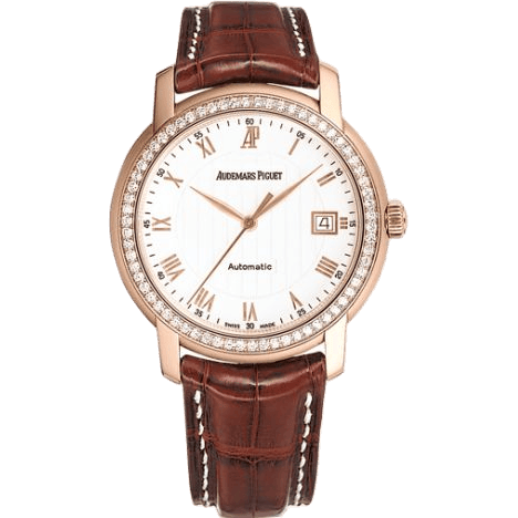 Jules Audemars Selfwinding Pink Gold / Diamond / White