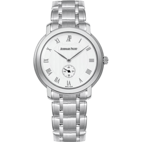 Jules Audemars Small Seconds White Gold / Silver / Bracelet