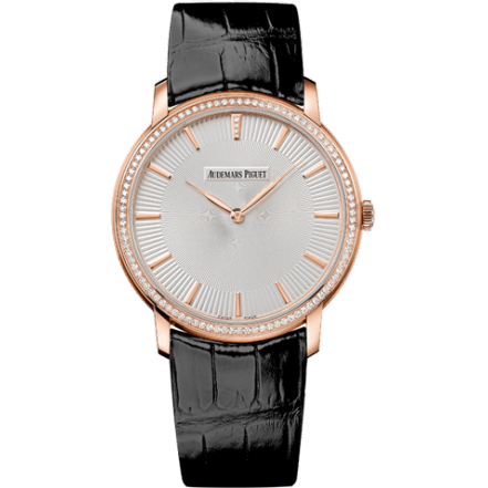Jules Audemars 15182 Extra-Thin Pink Gold / Silver
