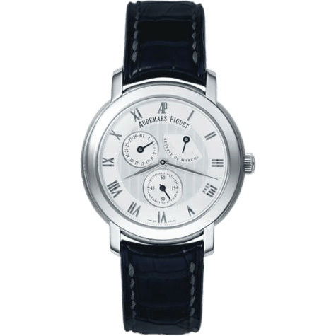 Audemars Piguet Jules Audemars Small Seconds & Power Reserve White Gold / Silver 25955BC.OO.D002CR.01