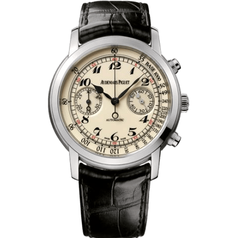 Audemars Piguet Jules Audemars 26100 Chronograph White Gold / Creme Vintage 26100BC.OO.D002CR.01