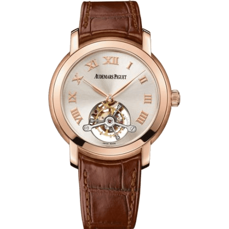 Jules Audemars Tourbillon Pink Gold / Silver