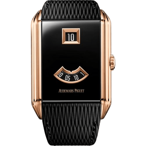 Audemars Piguet Neo Frame Jumping Hour Pink Gold / Black 15245OR.OO.A206VE.01