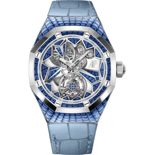 Audemars Piguet Royal Oak Concept Flying Tourbillon White Gold / Baguette Sapphire
