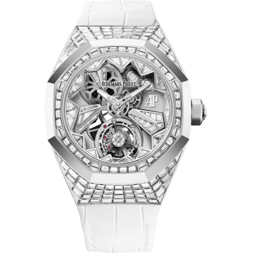 Audemars Piguet Royal Oak Concept Flying Tourbillon White Gold / Baguette Diamond 26228BC.ZZ.D011CR.01
