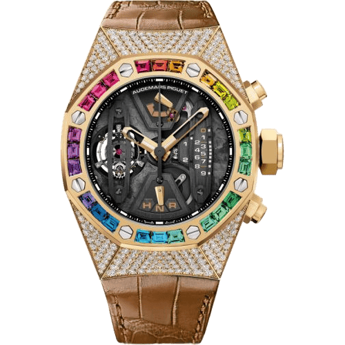 Royal Oak Concept Tourbillon Chronograph Yellow Gold / Rainbow