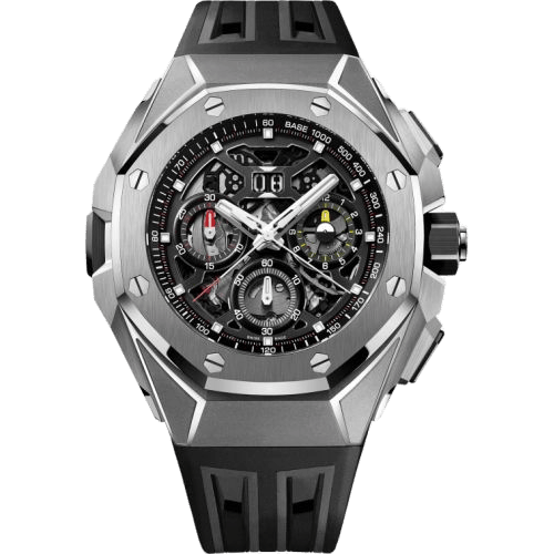 Audemars Piguet Royal Oak Concept Split Second Chronograh GMT Large Date Titanium / Skeleton 26650TI.OO.D013CA.01