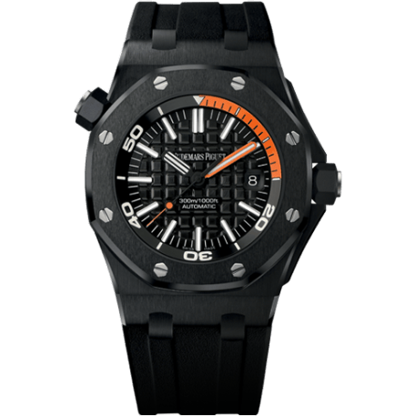 Audemars Piguet Royal Oak Offshore Diver 15707 Black Ceramic / Orange 15707CE.OO.A002CA.01