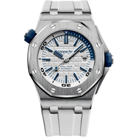 Audemars Piguet Royal Oak Offshore Diver Stainless Steel / White 15710ST.OO.A010CA.01