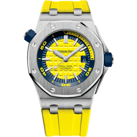 Audemars Piguet Royal Oak Offshore Diver Stainless Steel / Yellow 15710ST.OO.A051CA.01