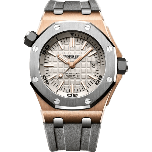 Audemars Piguet Royal Oak Offshore Diver Pink Gold / Titanium / Silver 15711OI.OO.A006CA.01