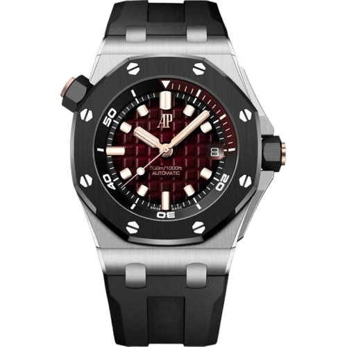 Audemars Piguet Royal Oak Offshore Diver White Gold / Smoked Red 15720CN.OO.A002CA.02