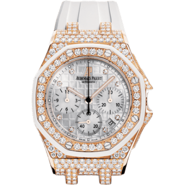 Audemars Piguet Royal Oak Offshore 26092 Lady Chronograph Pink Gold / White 26092OK.ZZ.D010CA.01