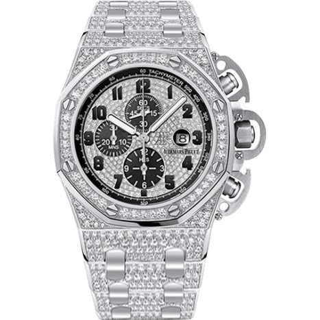 Audemars Piguet Royal Oak OffShore 26215 T3 White Gold / Diamond / Bracelet 26215BC.ZZ.1239BC.01