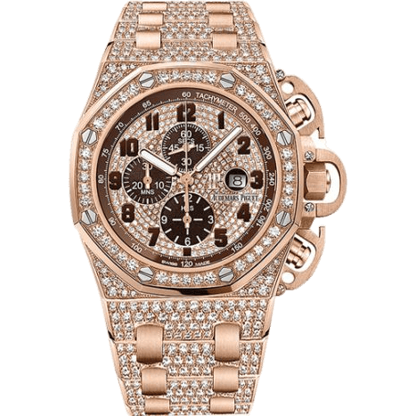 Audemars Piguet Royal Oak OffShore 26215 T3 Pink Gold / Diamond / Bracelet 26215OR.ZZ.1239OR.01