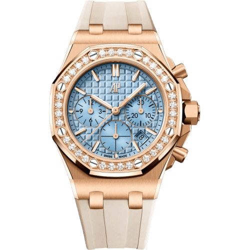 Audemars Piguet Royal Oak OffShore 26231 Lady Chronograph Pink Gold - Diamond / Blue 26231OR.ZZ.A085CA.01
