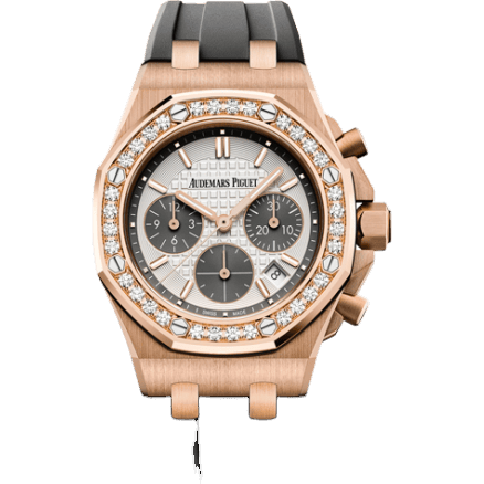 Audemars Piguet Royal Oak OffShore 26231 Lady Chronograph Pink Gold / Silver / Diamond 26231OR.ZZ.D003CA.01