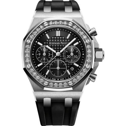 Audemars Piguet Royal Oak OffShore 26231 Lady Chronograph Stainless Steel / Black / Diamond 26231ST.ZZ.D002CA.01