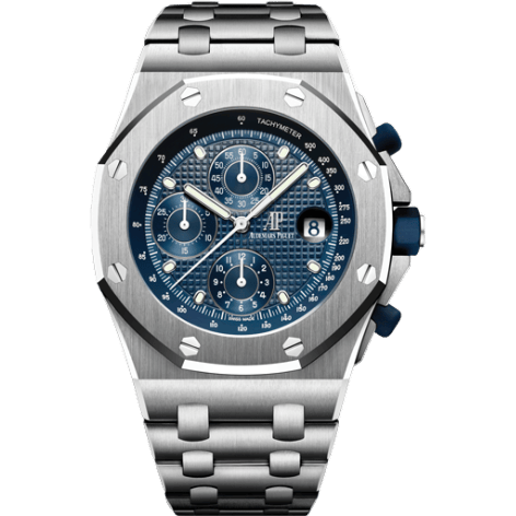 Audemars Piguet Royal Oak Offshore 26237 Stainless Steel / Blue / Bracelet / 25th Anniversary 26237ST.OO.1000ST.01