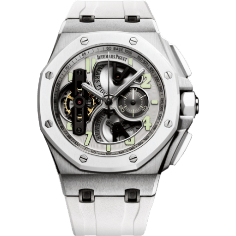 Audemars Piguet Royal Oak OffShore Tourbillon Chronograph White Ceramic 26387IO.OO.D010CA.01
