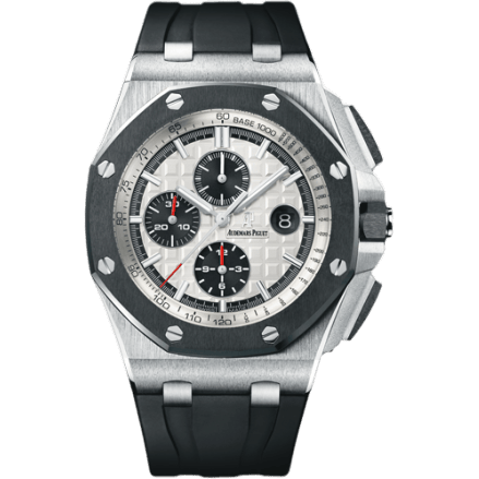 Audemars Piguet Royal Oak Offshore 44 Stainless Steel / Ceramic / Silver / Rubber 26400SO.OO.A002CA.01