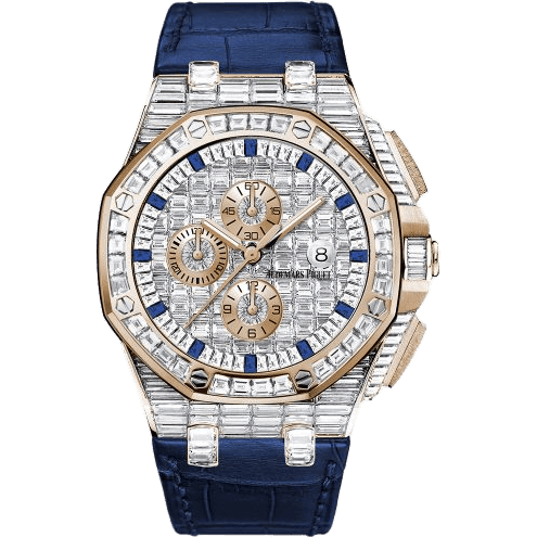 Audemars Piguet Royal Oak Offshore Pink Gold - Baguette / Sapphire 26403OR.ZZ.D322CR.01