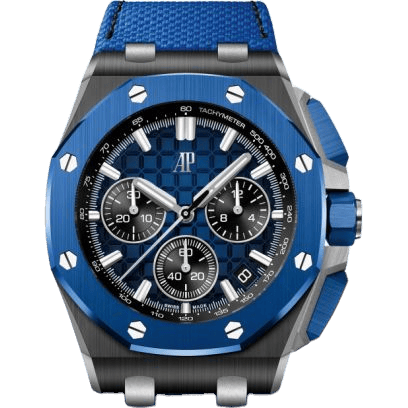 Audemars Piguet Royal Oak Offshore 43 Ceramic - Blue Ceramic / Blue 26420CE.OO.A043VE.01