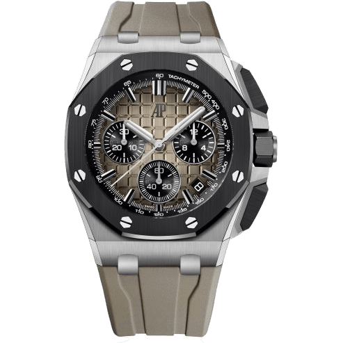 Audemars Piguet Royal Oak Offshore 43 Stainless Steel / Ceramic / Taupe 26420SO.OO.A600CA.01