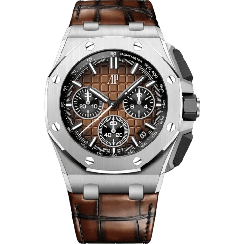 Audemars Piguet Royal Oak Offshore 43 Stainless Steel / Brown 26420ST.OO.A828CR.01