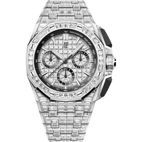 Audemars Piguet Royal Oak Offshore 43 White Gold - Baguette / Baguette / Bracelet 26425BC.ZZ.8045BC.01